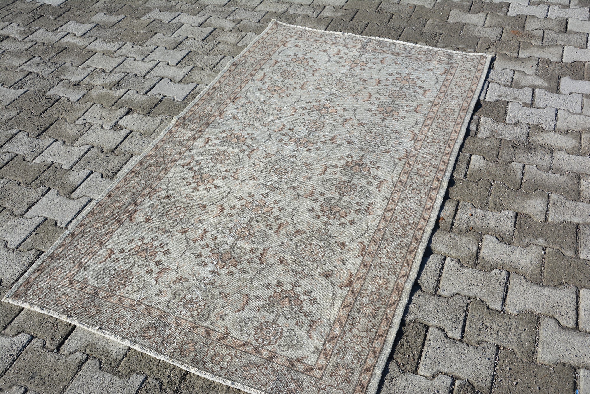 Runner rug, hand made rug, carpet rug, boho rug, persian rug, decorative rug, vintage turkish rug, handwoven rug,  6.6x3.9  Feet AG242