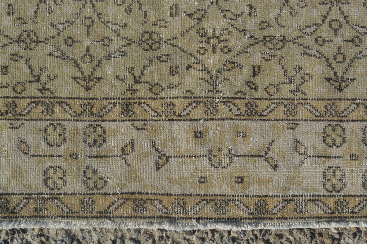 Turkish Rugs, Oushak Rugs, Area rug, Vintage Rugs, Handmade Rugs, Oriental Rug, Kitchen rug, Bohemian rug, Over dyed rug, 3.6x6.6 Feet AG385