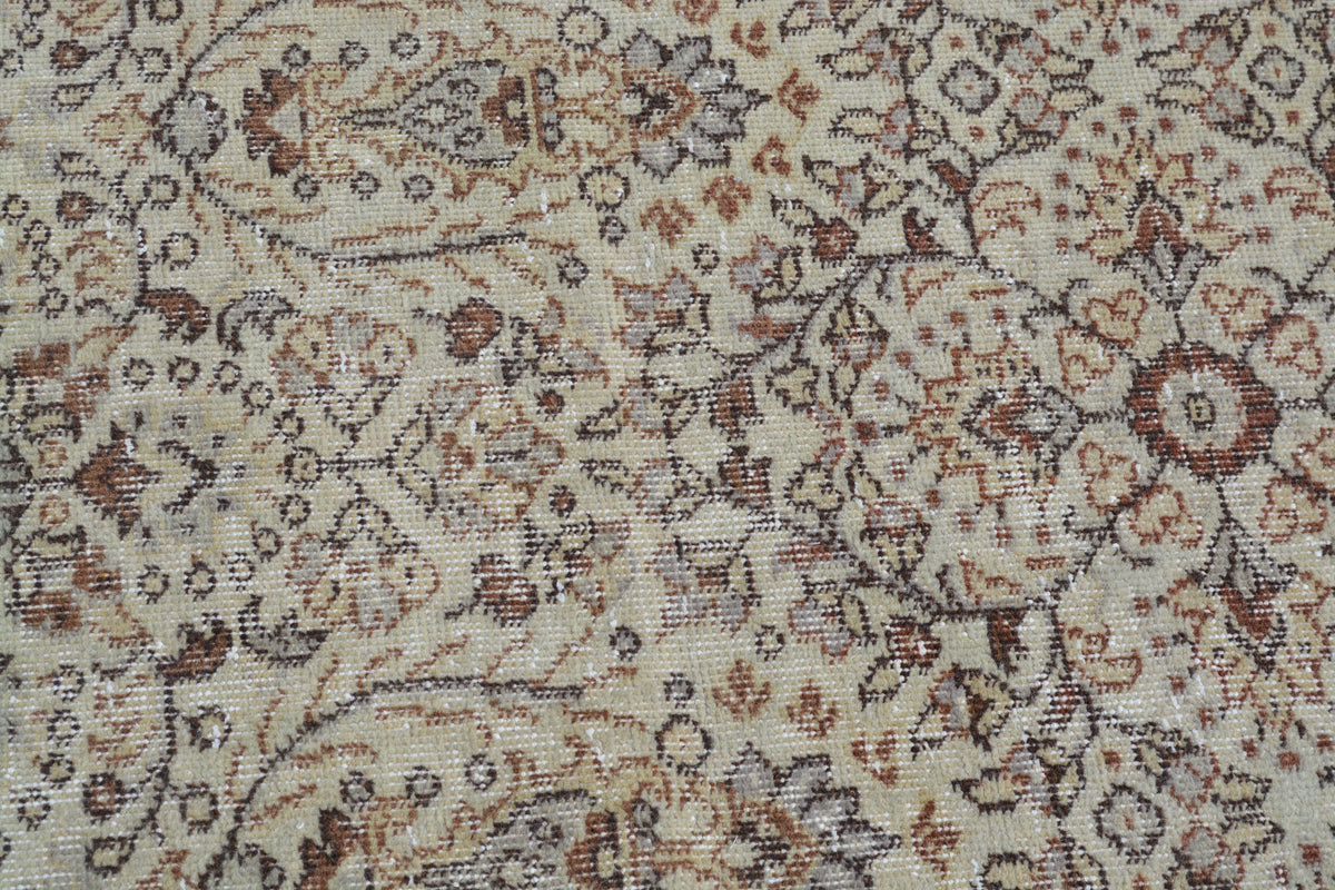 Turkish Rugs, Tribal  rugs, Antique rug, Oushak Rug, Area rug, Vintage Rugs, Turkish carpet, Medallion rug, Over dyed rug, 3.1x6.5 Ft AG498