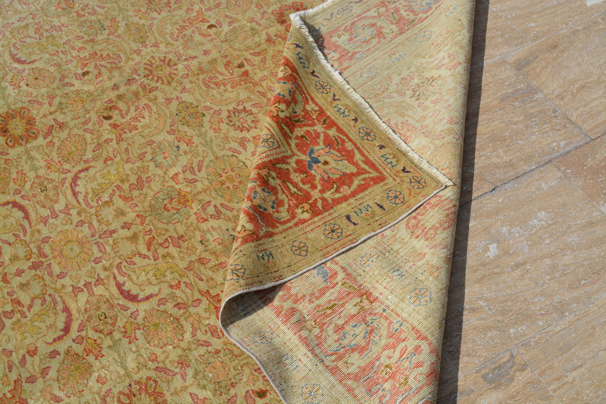 Turkish Vintage Rug, turkish rug, brown turkish rug, nursery rug, 8 x 11 feet rugs, turkish wall hanging,  7.9x11.4 Ft AG521