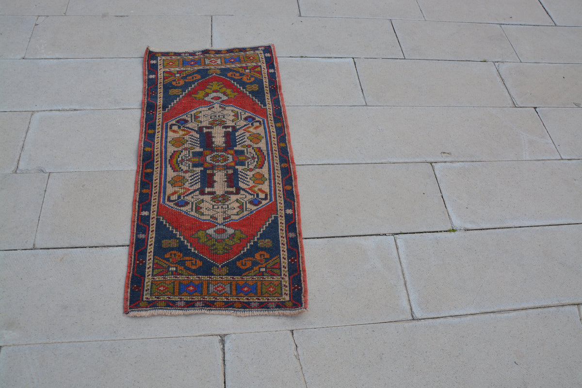 Turkish Rug,Authentic Turkish Carpets, Large Red Turkish Rug, Turkish Carpet Modern, Best Turkish Carpets,            1.8 x 3.8 Feet AG1224