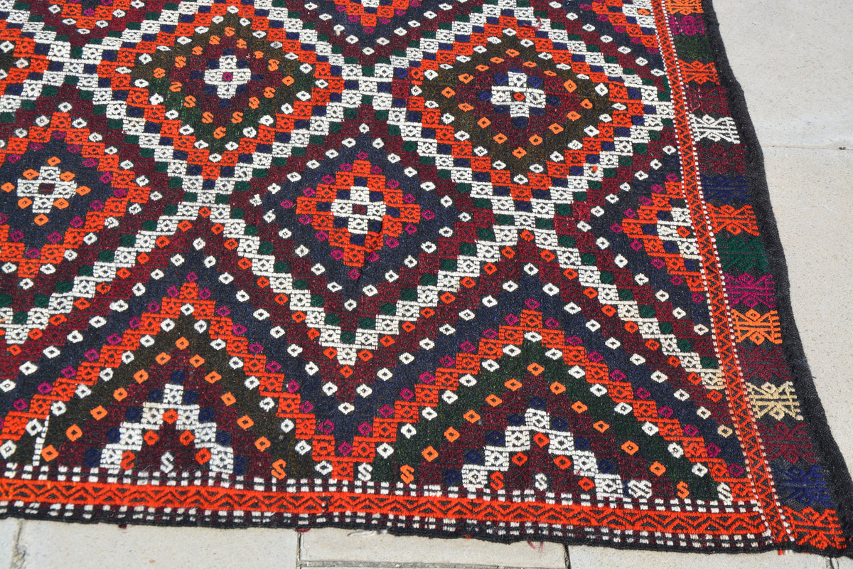 Turkish Unique Area Rugs, The Rug Shop, Rug Company, Antique Wool Rugs, Designer Area Rug, Plain Rugs,       5.0 x 11.9  Feet AG1086