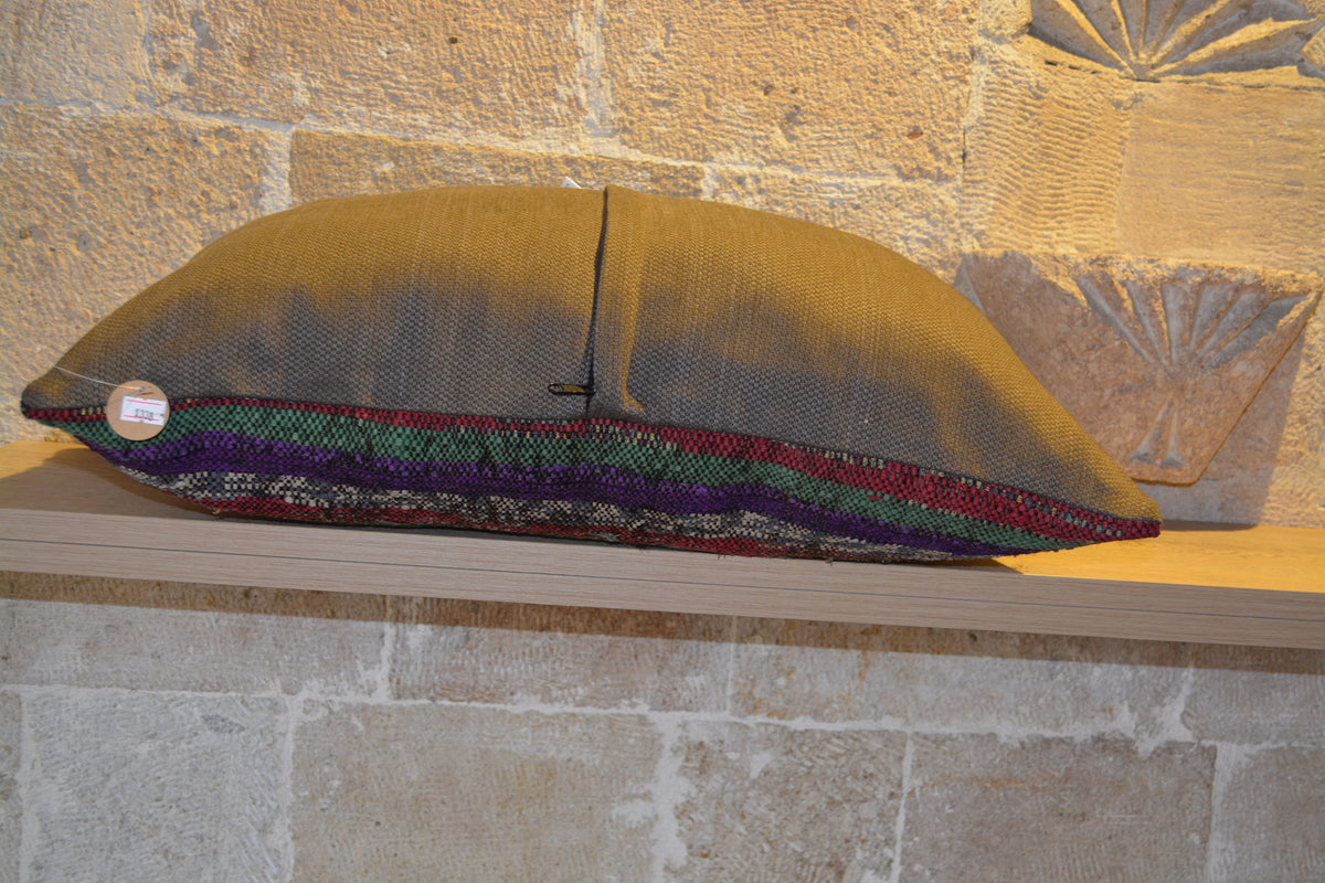 Moroccan Matboho Style Cushion, Authentic  Beni Ouarain Cushion, Throw Pillow Boho, Cushion Pillow,        16”x24” - EA338