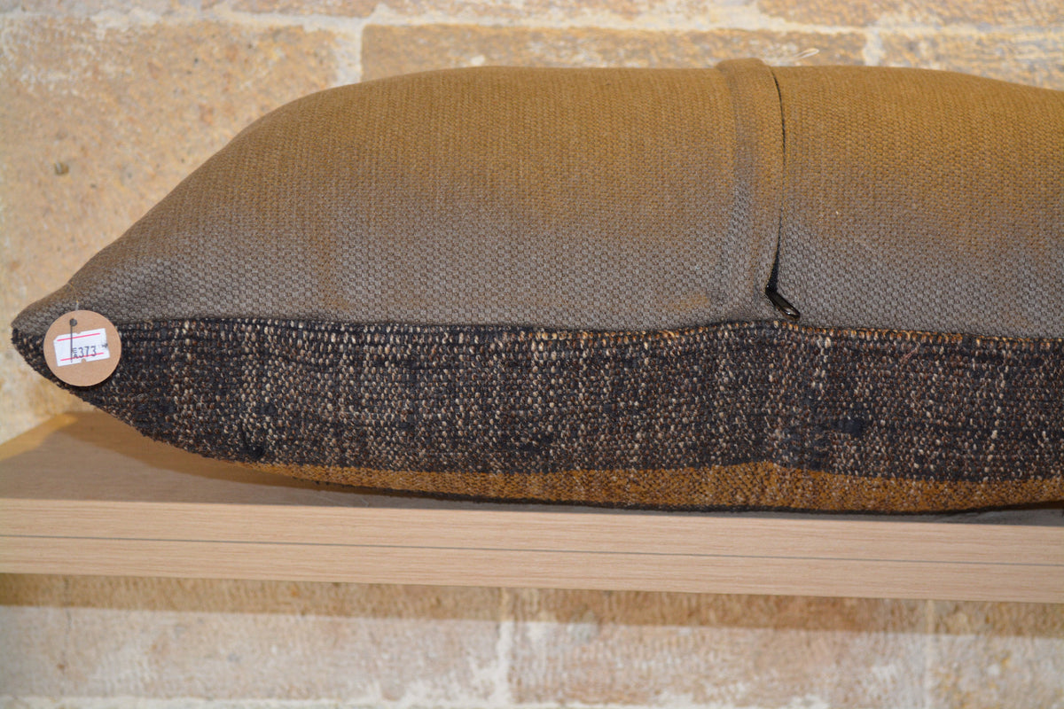 Decor Kilim Pillow, Antique Kilim Pillow, Kilim Lumbar Cushion, Burlap Pillow, Sofa Pillow Cover, Kilim Sofa Pillow,   16”x24”- EA373