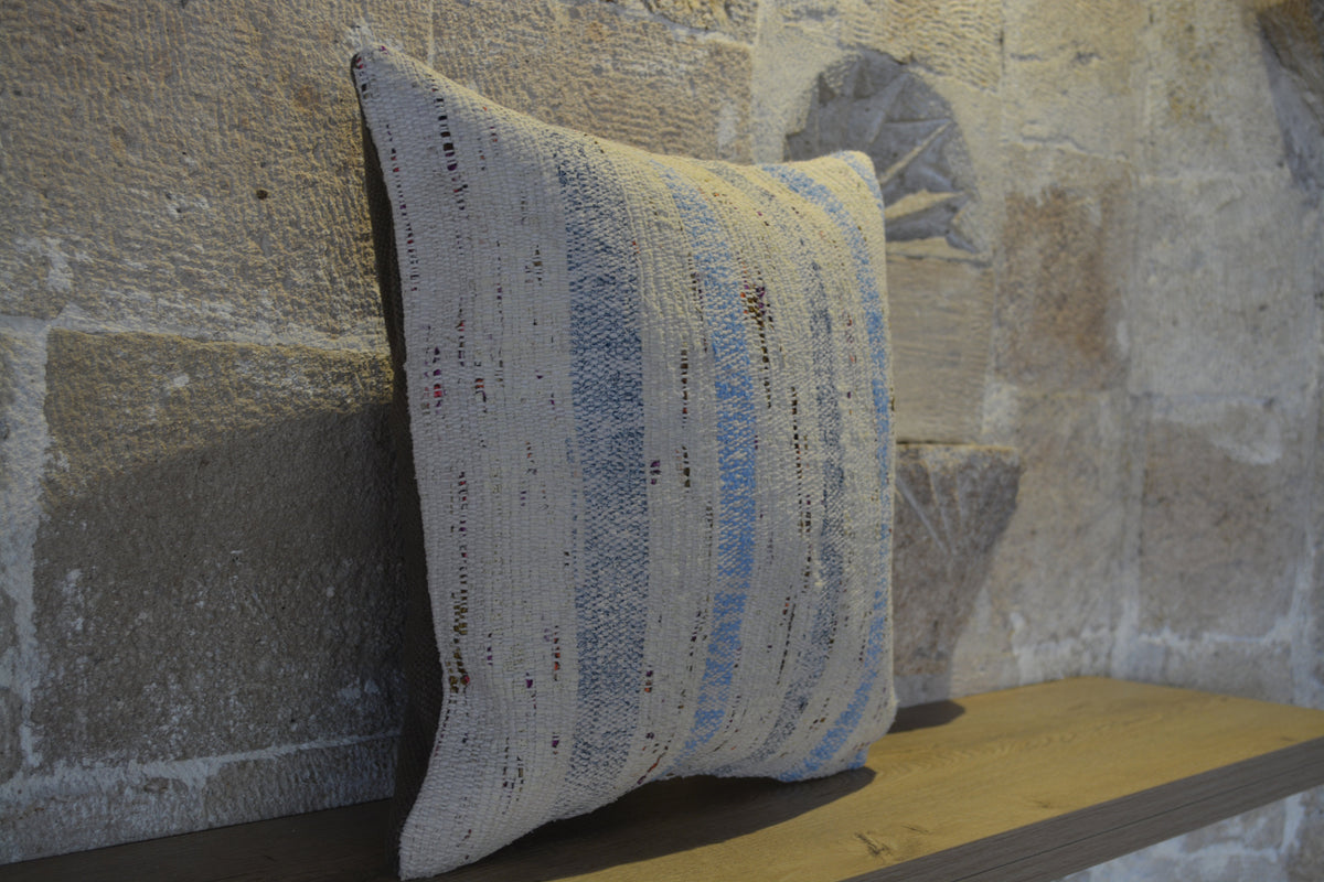 Turkish Pillows, Kilim Throw Pillow, Vintage Pillows, Accent Pillows, Vintage Pillow Cover, Kilim Cushions,     16”x16”- EA375A