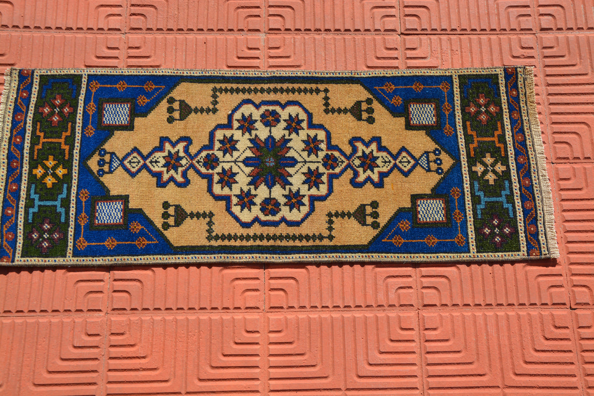 Floor Rug, Wool Rug, Berber Teppiche, Berber Rug, Decorative Rug, Antique Rug, Antique Rug, Berber Rug,       1.3 x 3.6 Feet AG1618