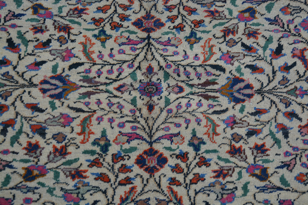 Vintage Rug, Floral Turkish Antique Rug, Oushak Rugs, Decorative Rug, Vintage Turkey Rug, Tapis Berber, Faded Rug,     5.6 x 9.2 Feet AG1345