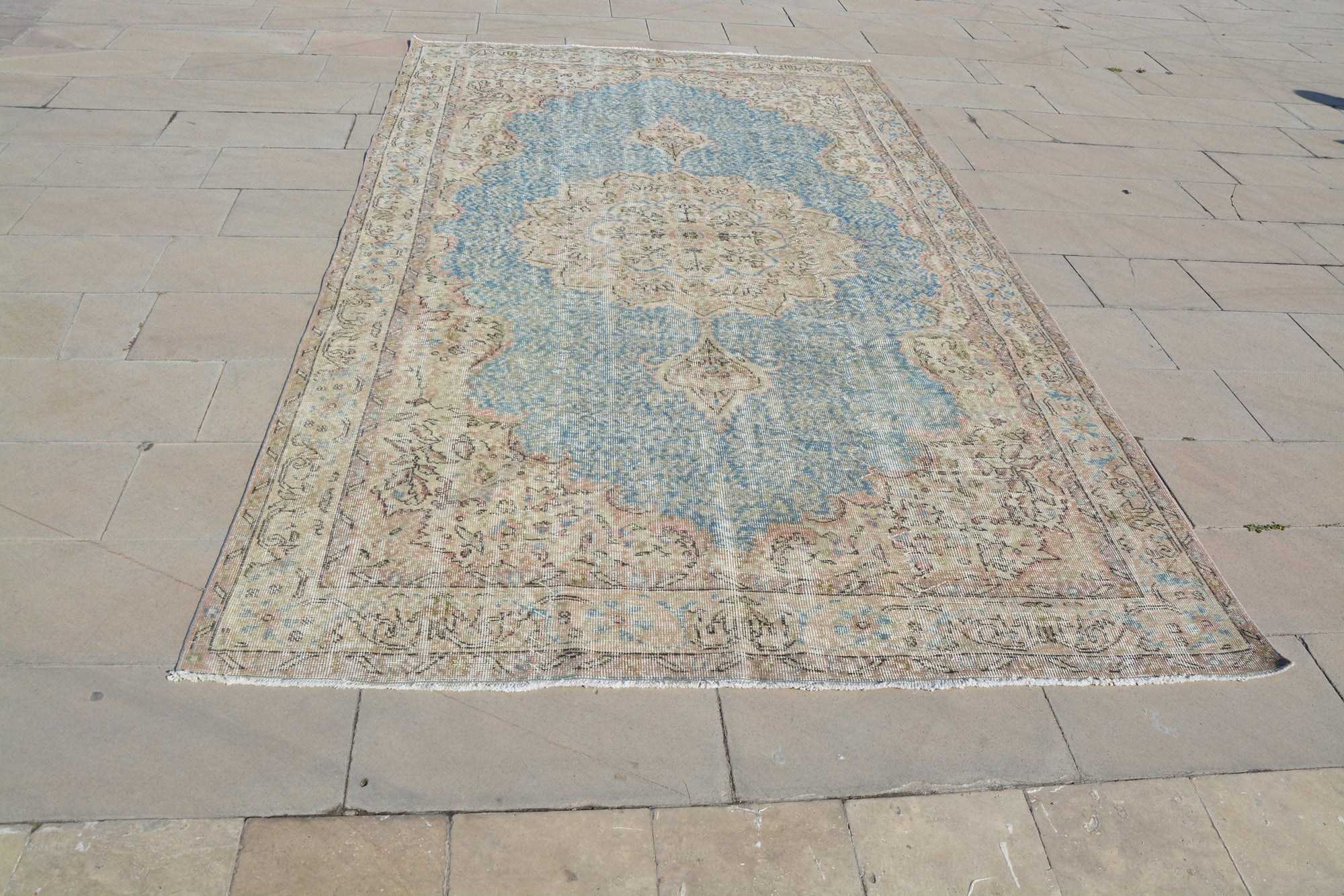 Oriental Rug, Large Size Rug, Turkish Hand Knotted Rug, Moroccan Rug, Berber Teppiche,  Morrocan Rug,    6.3 x 10.5 Feet AG1430