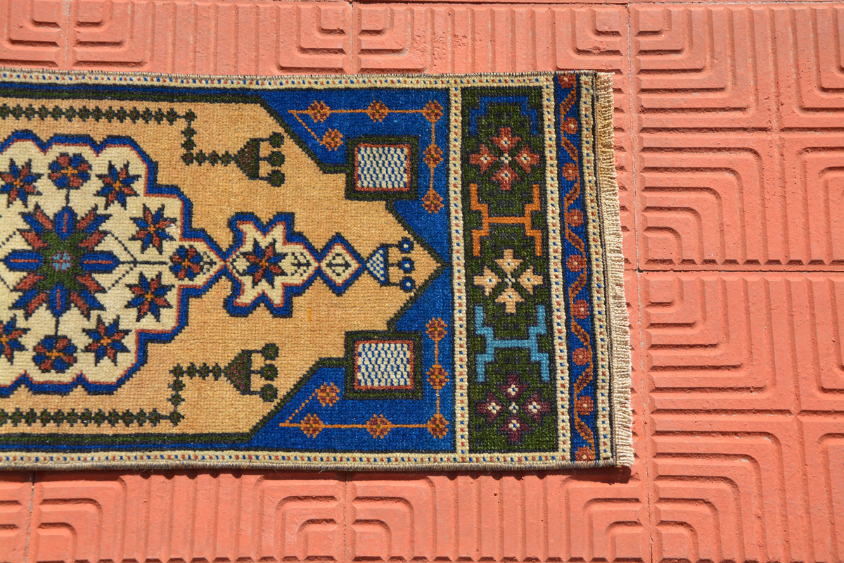 Floor Rug, Wool Rug, Berber Teppiche, Berber Rug, Decorative Rug, Antique Rug, Antique Rug, Berber Rug,       1.3 x 3.6 Feet AG1618