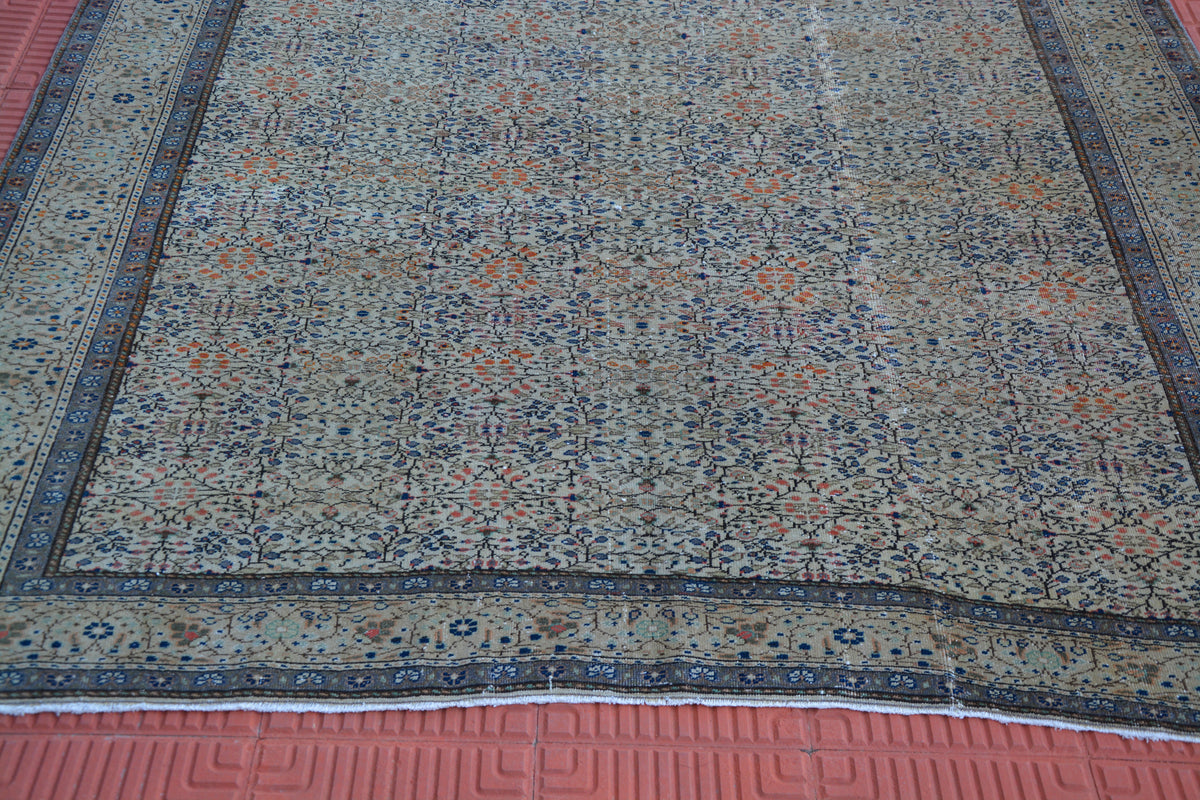 Woven Oriental Rug, Turkish Kilim Rug, Antique Rug, Vintage Rugs, Art Deco Rug, Berber Teppiche, Boho Vintage  Rug,    6.3 x 9.0 Feet AG1675