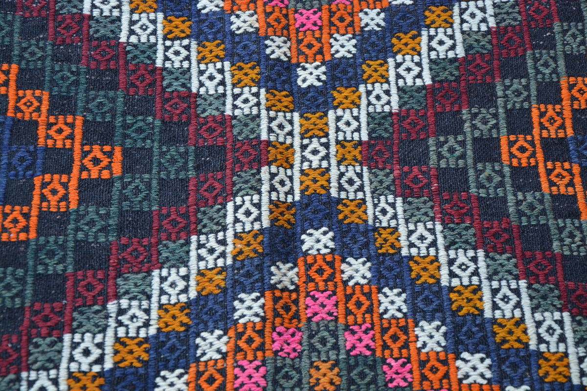Kilim Rug, Antique Rug, Wool Rug, Anatolian Rug, Runner Rug, Turkey Rug, Decorative Rug, Boho Rug, Tribal  Floor Rug, 5.4 x 9.6 Feet AG1803