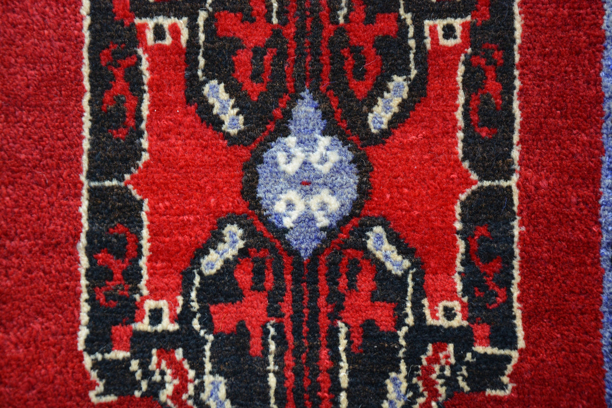 Turkey Rug, Wool Rug, Turkish Kilim Rug, Oriental Rug, Vintage Turkish Rug, Distressed Rug, Turkish Rugs, Bathroom Rug,1.9 x 3.8 Feet AG1892