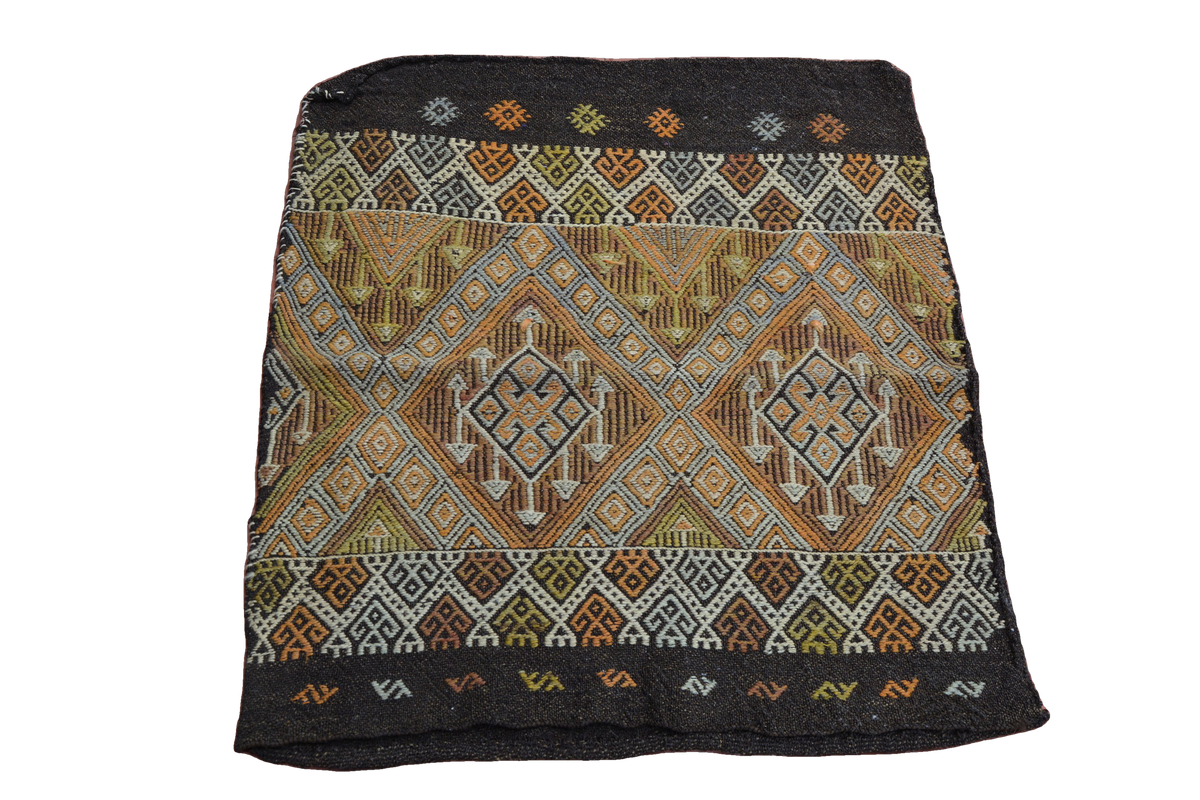 Anatolian Chuval Rug, Turkish Kilim, Runner Rug, Boho Rug, Turkish Carpet, Small Rug, Decorative Rug, Floor Rug,    2.6 x 2.9 Feet AG1938
