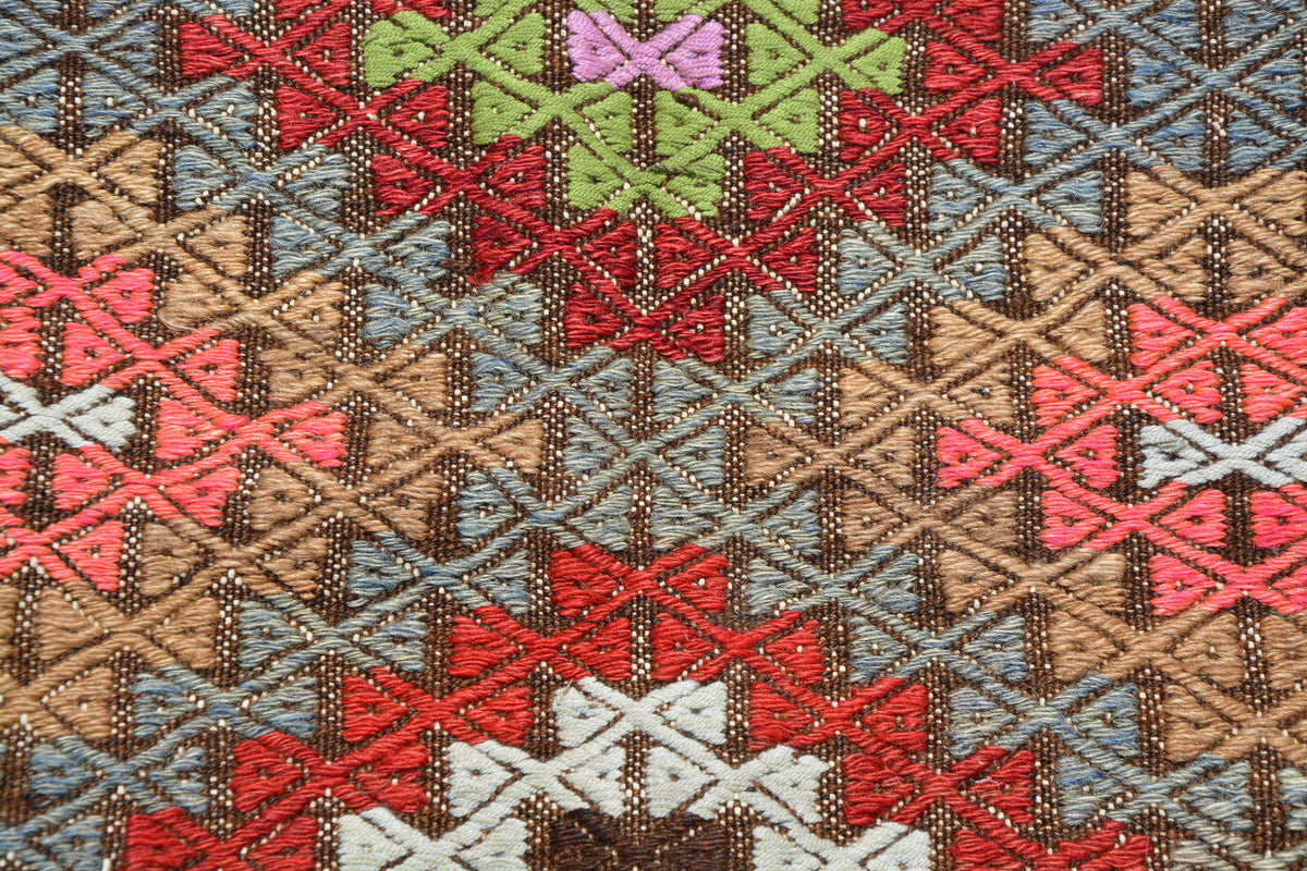 Turkey Storage Rug, Wool Rug, Turkish Kilim Rug, Oriental Rug, Vintage Turkish Rug, Distressed Rug, Turkish Rugs,     3.2 x 4.5 Feet AG1939