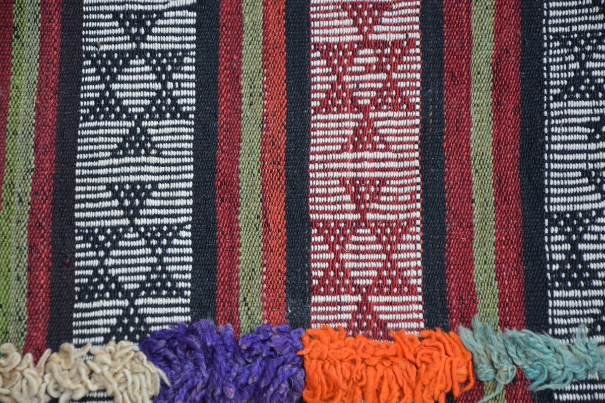 Large Turkish Rug, Oushak Rug, Vintage Rug, Small Oushak Rug, Small Rug, Turkish Rug, Handmade Rug, 5x7 Kilim Rug,    5.0 x 7.3 Feet AG1970