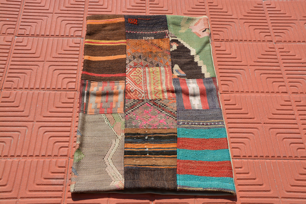 Handmade Rug, Tribal Rug, Oushak Rug, Chuval Rug, Kilim Rugs, Wool Rug, Decorative Rug, Boho Rug, Anatolian Rug,    1.9 x 2.8 Feet AG1828