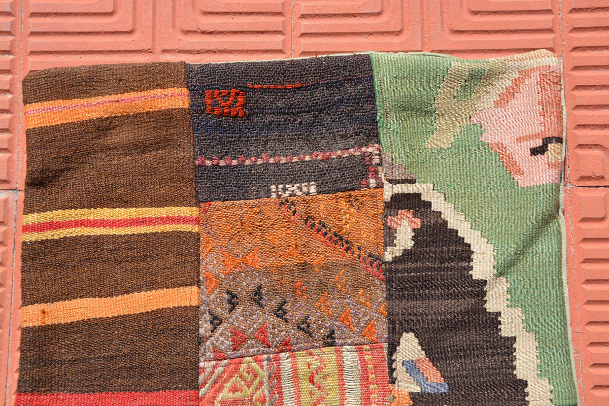Handmade Rug, Tribal Rug, Oushak Rug, Chuval Rug, Kilim Rugs, Wool Rug, Decorative Rug, Boho Rug, Anatolian Rug,    1.9 x 2.8 Feet AG1828