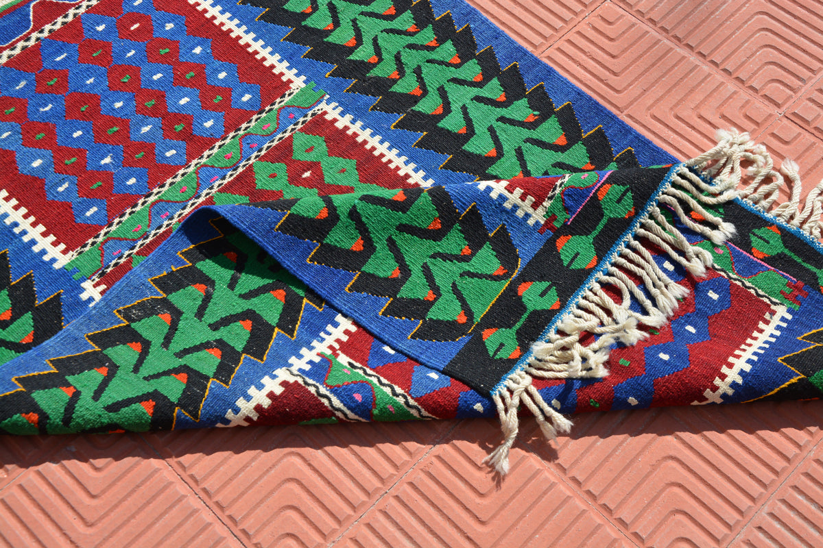 Handmade Small Rug, Doormat Rug, Turkish Oushak Rug, Antique Rug, Small Oriental Rug, Unique Rug, Vintage Turkish Rug, 2.9 x 4.5 Feet AG1846