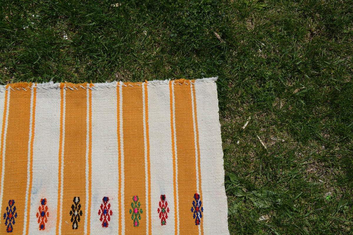 Runner Rug, Persian Rug, Ethnic Rug, Kelim Rug, Aztec Rug, Handwoven Rug, Rug Runner Oushak Kilim Rug,       2.2 x 12.7 Feet AG1869