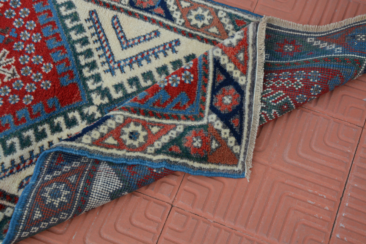 Turkish Kilim Rugs, Interior Design Rug, Etsy Rug, Bedroom Rug, Organic Rug, Modern Rug, Faded Rug, Natural Wool Rug,  2.2 x 4.1 Feet AG1989