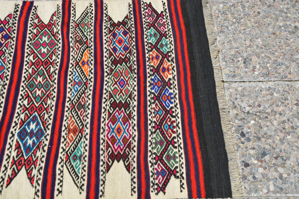 Turkish Vintage Rug, Oushak Rug, Handknotted Rug, Turkey Rug, Decor Rug, Small Rug, Oriental Rug, Turkish Rug,  2.5 x 4.4 Feet LQ005