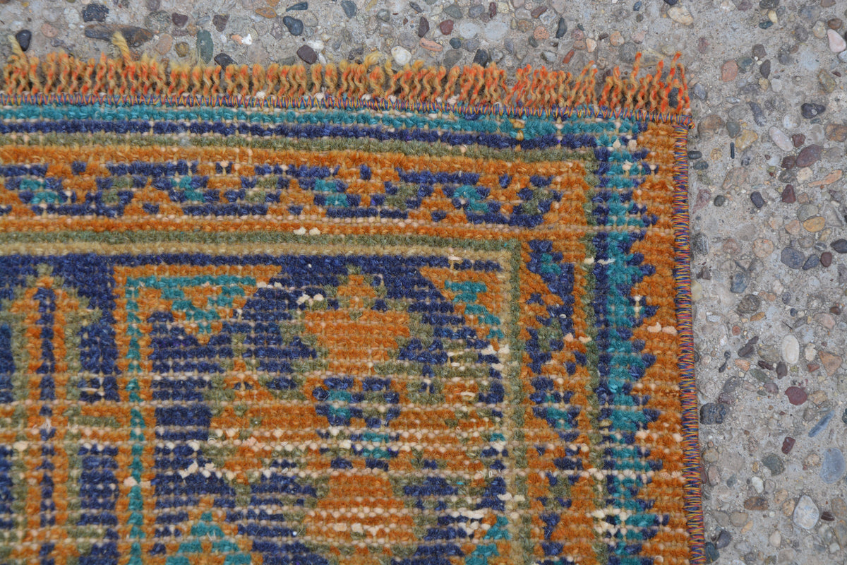Bohemian Runner Rug, Aztec Rug, Bohemian Kilim, Southwestern Rug, Area Kilim Rug, Carpet Rug, Turkey Rug,     2.0 x 10.8 Feet LQ235