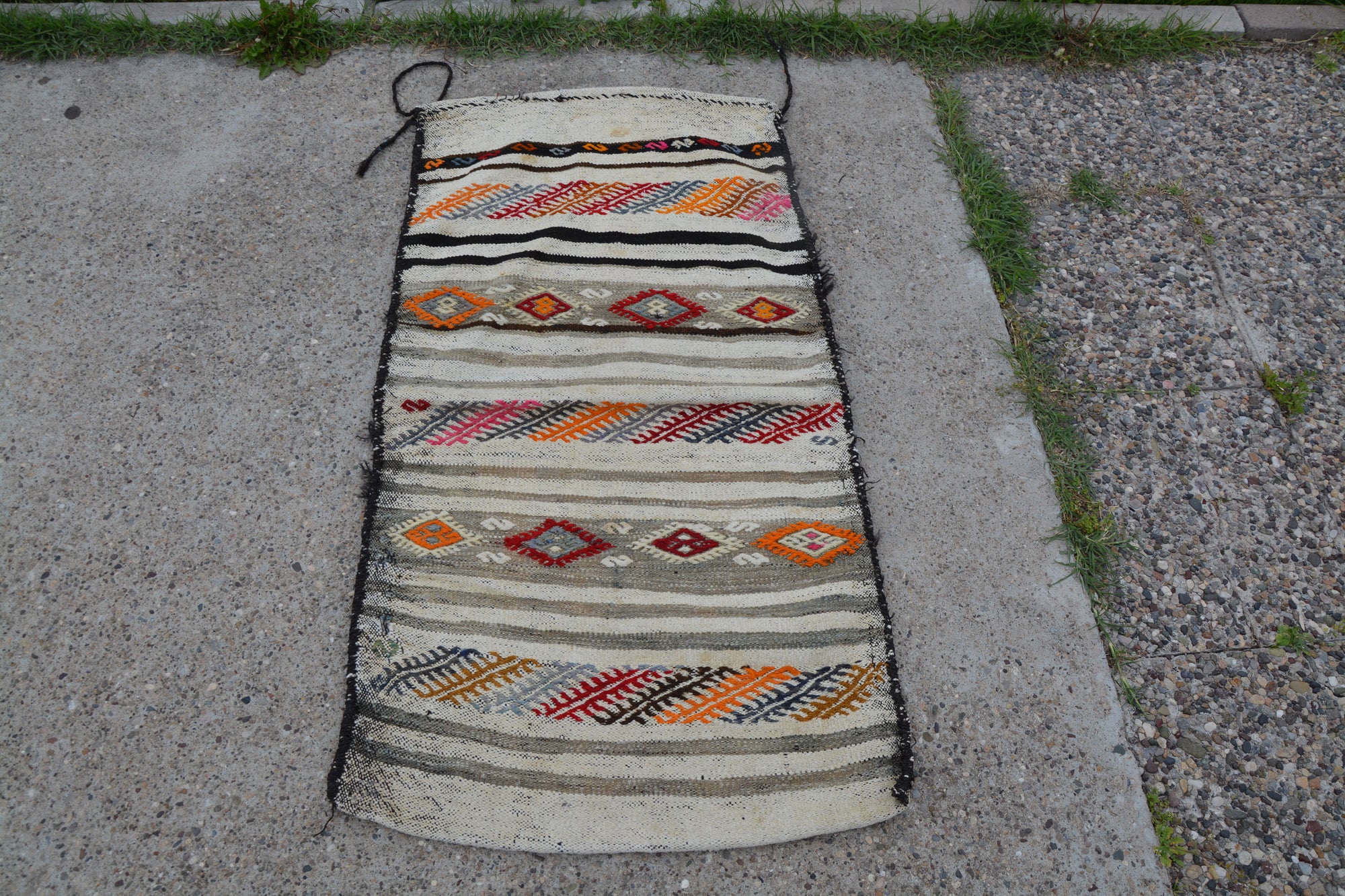 Antique Rug, Kitchen Rug, Colorful Rug, Rug Chuval, Vintage Small Rugs, Turkey Rug, Small Turkish Rugs, Wall Decor,    2.0 x 3.9 Feet LQ251