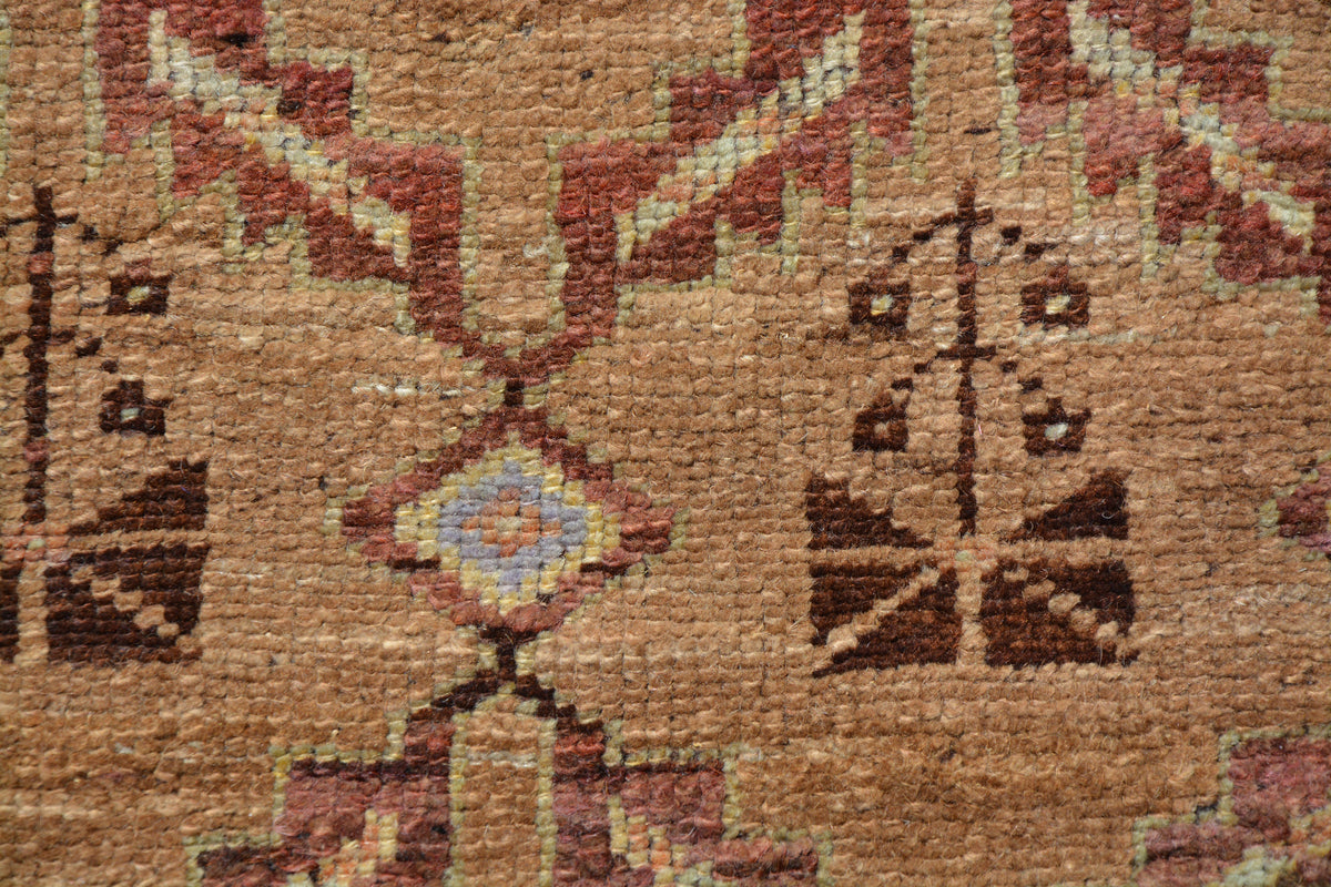 Turkish Rug, Kilim Rug, Brown Rug,  Distressed Rug, Turkish Vintage Rug, Small Kilim, Decorative Kilim, Oriental Rug,3.2 x 6.2 Feet LQ298
