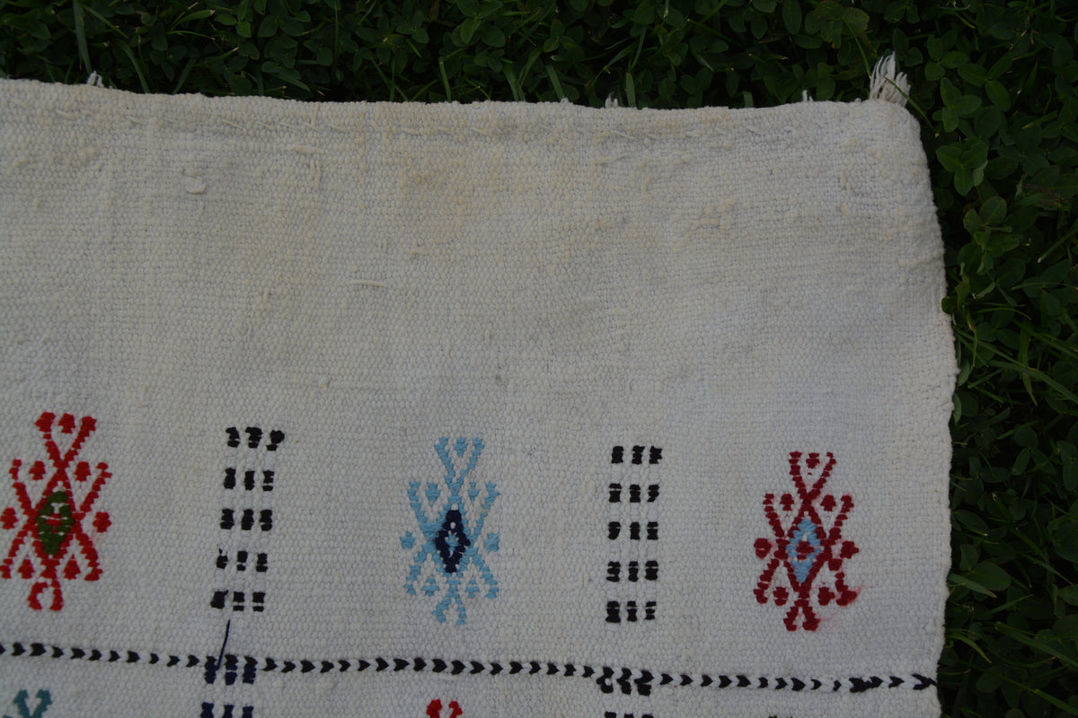 Antique Vintage Rug, Turkish Rug, Oushak Rug, Oriental Rug, Handmade  Bohemian Rug, Wool Rug,     3.1 x 8.5 Feet LQ337